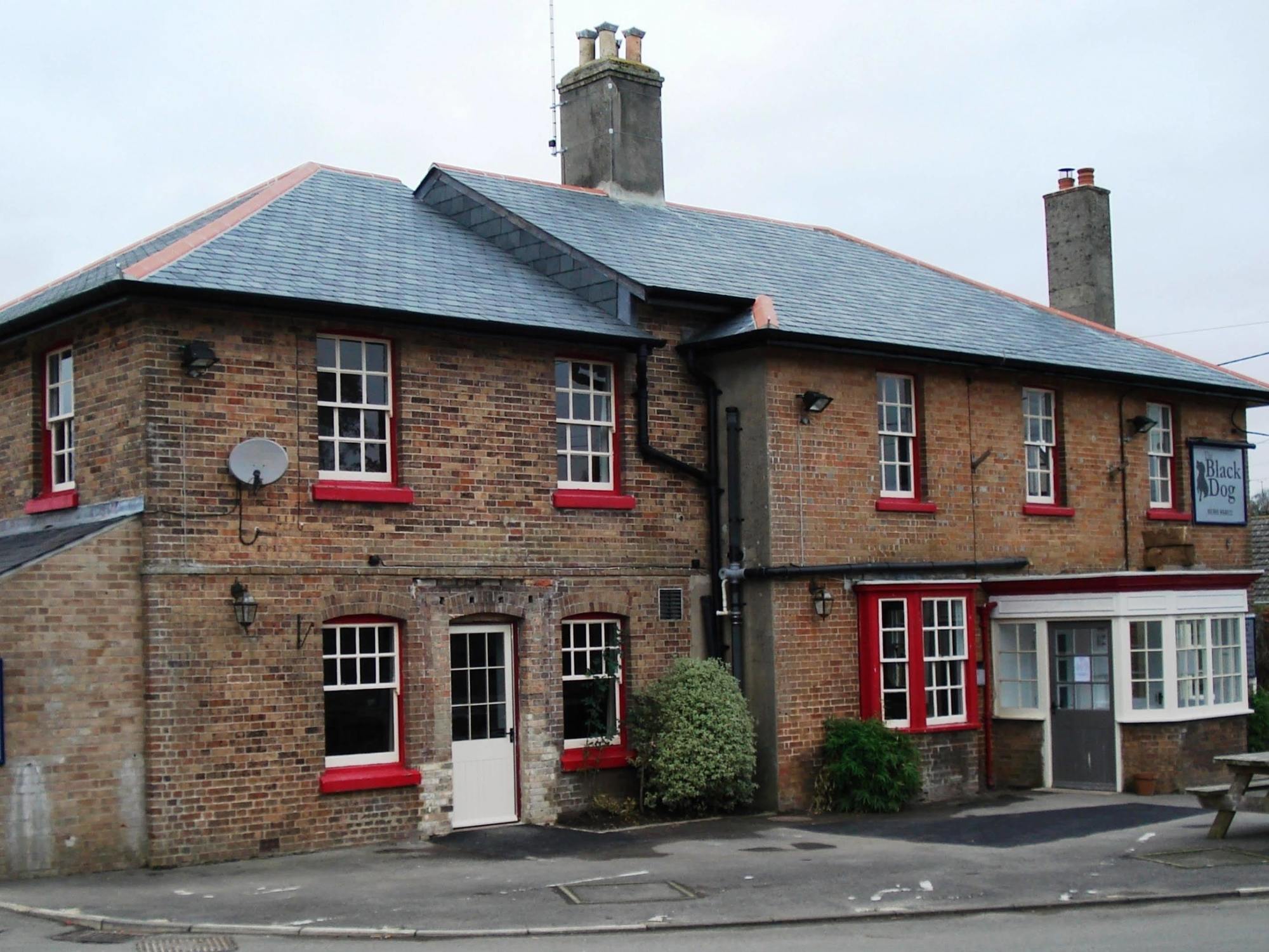 The Black Dog Inn Broadmayne Exteriör bild